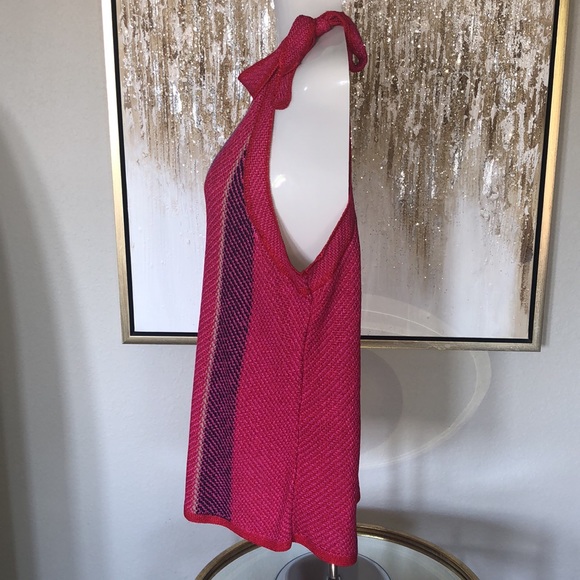 ANN TAYLOR SIDE TIE SWEATER HALTER TOP - Picture 4 of 7